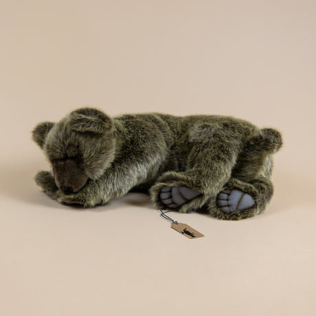 realistic-sleeping-brown-bear-stuffed-animal