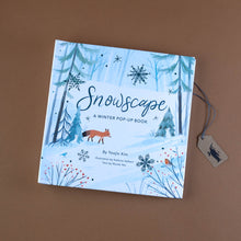 Load image into Gallery viewer, snowscape-a-winter-pop-up-book-showing-a-fox-walking-through-a-wintery-forest