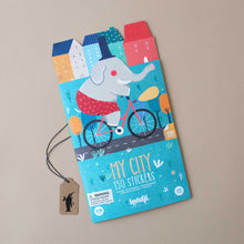 Load image into Gallery viewer, blue-packaging-with-illustrated-elephant-on-bike