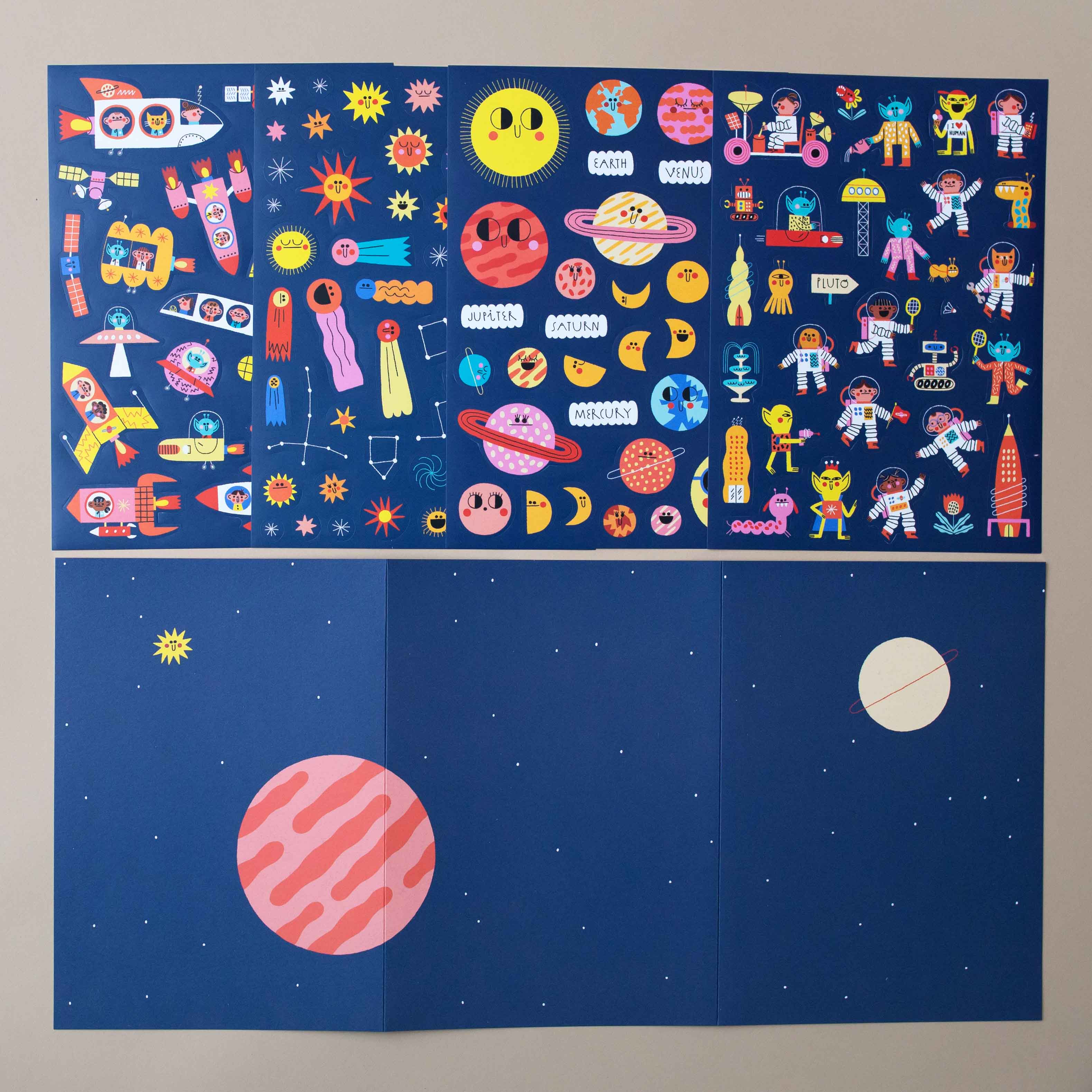 Sticker Activity Book | My Space - Arts & Crafts - pucciManuli