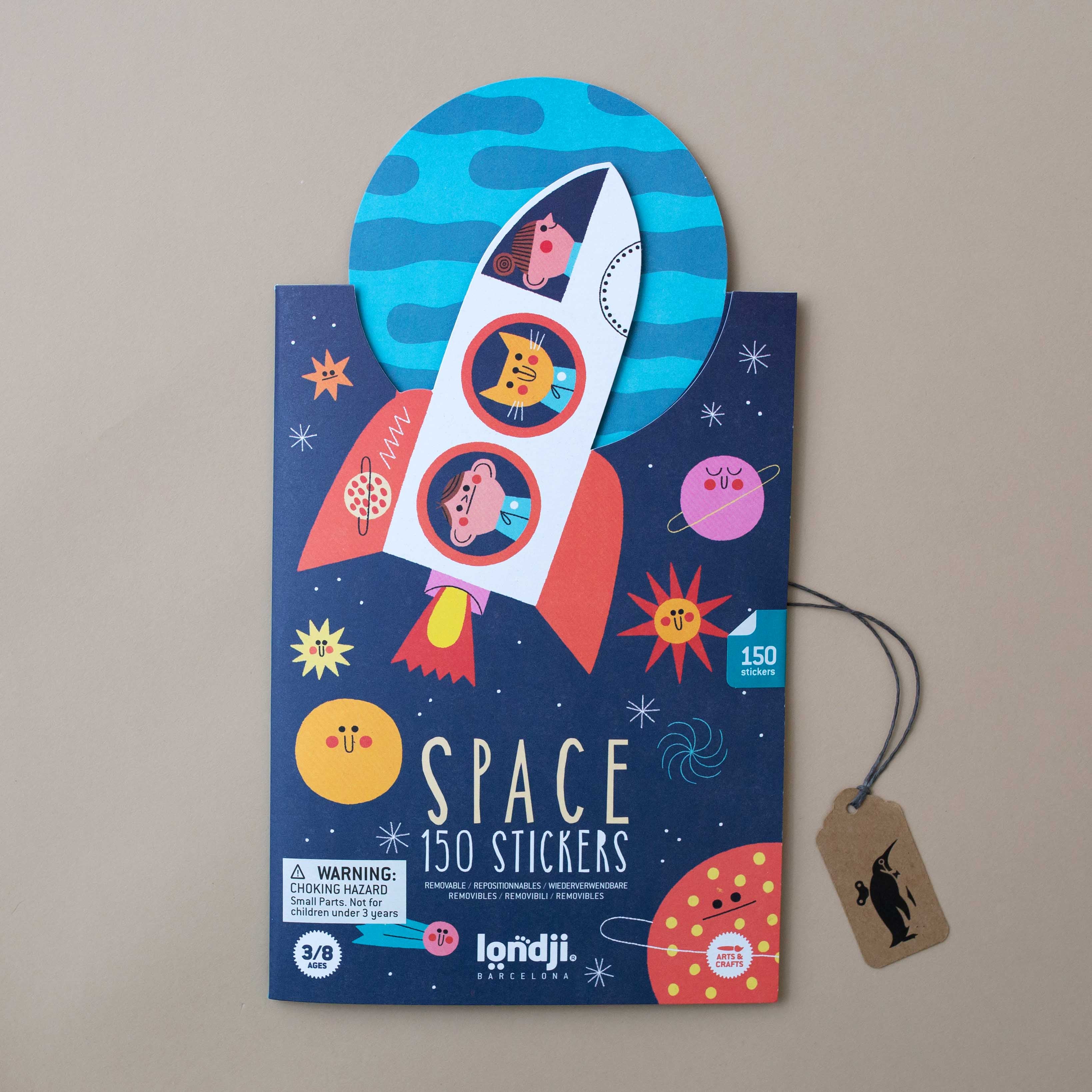 Sticker Activity Book | My Space - Arts & Crafts - pucciManuli