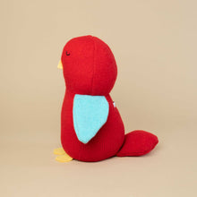 Load image into Gallery viewer, side-view-of-red-sweater-stuffie-bidie