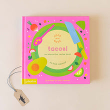 Load image into Gallery viewer, front-cover-tacos-interactive-recipe-board-book