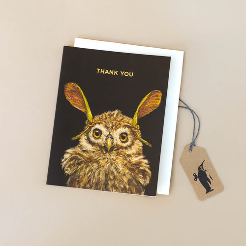 Thank You Owl Greeting Card