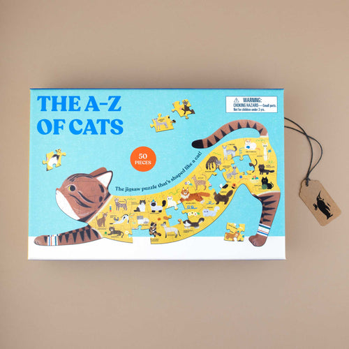 A to Z of Cats 58 piece Puzzle box