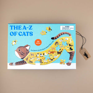 A to Z of Cats 58 piece Puzzle box