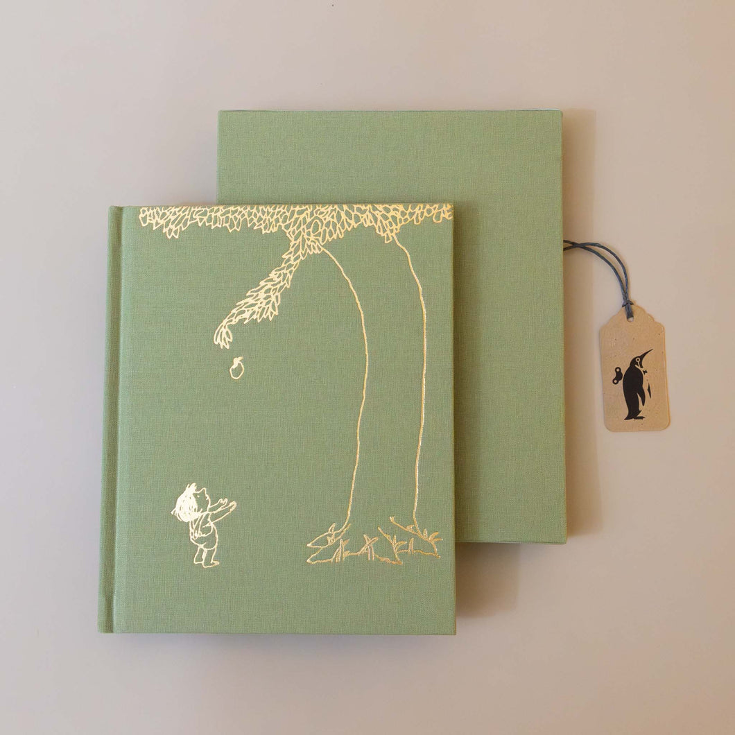 the-giving-tree-book-with-slip-case-miniature-full-cloth-gold-stamped-edition