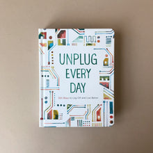 Load image into Gallery viewer, unplug-every-day-journal-cover-with-geometric-illustrations