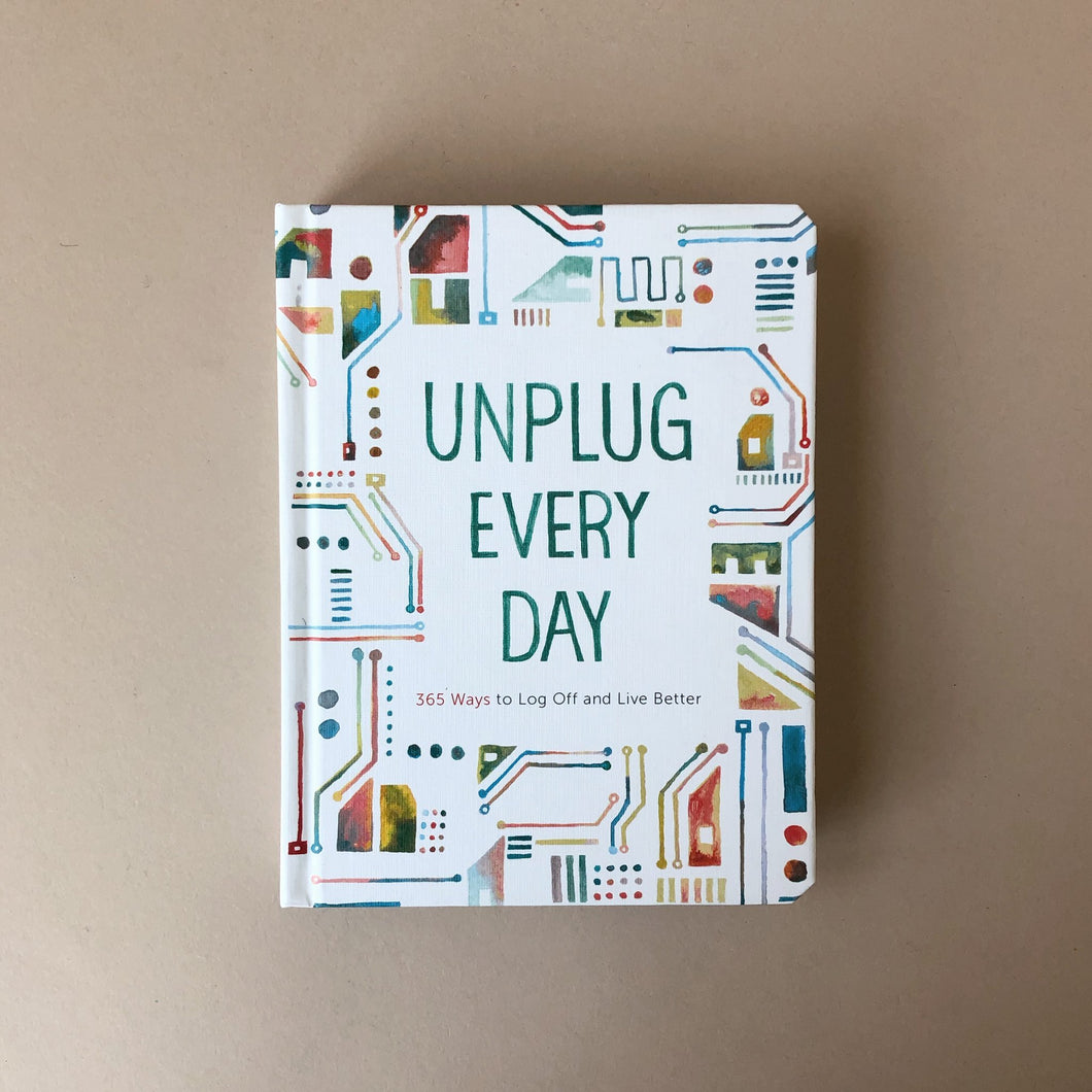 unplug-every-day-journal-cover-with-geometric-illustrations