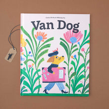 Load image into Gallery viewer, front-cover-van-dog-illustrated-dog-with-artist-portfolio