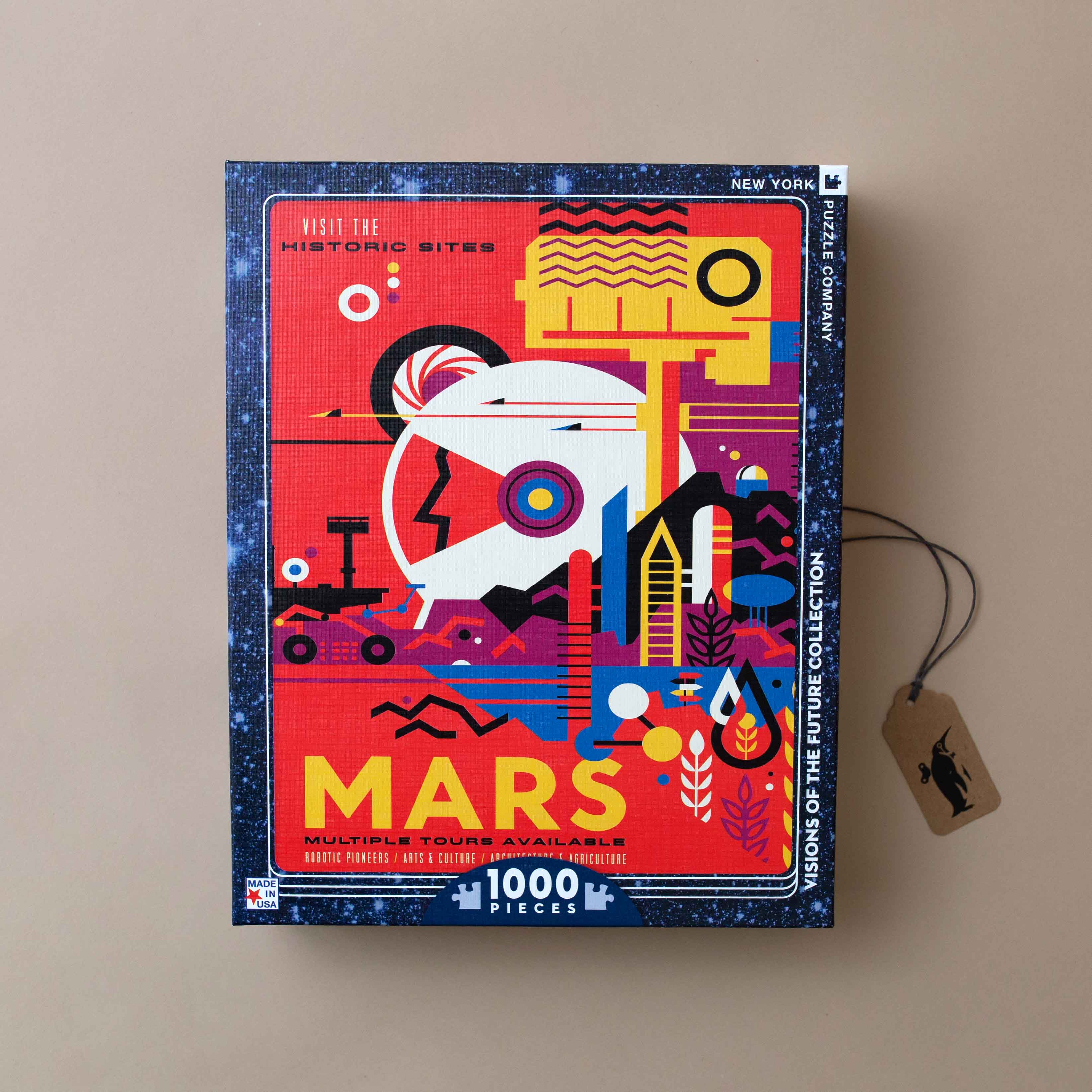 Visit Mars 1000pc Puzzle - Puzzles - pucciManuli