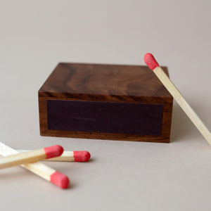 Walnut Matchbox with Refill | Small - Home Accessories - pucciManuli