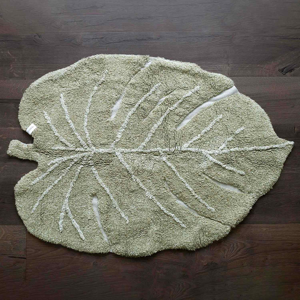 monstera rug Washable Mini Monstera Rug