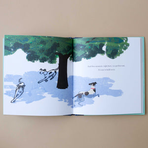 interior-page-this-perfect-moment-illustrated-with-dogs-runninng-around-tree