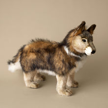Load image into Gallery viewer, Wolf Cub | Standing - Stuffed Animals - pucciManuli