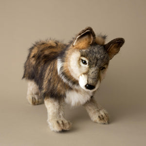 Wolf Cub | Standing - Stuffed Animals - pucciManuli