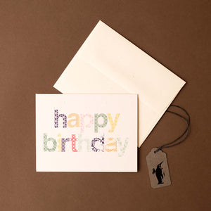 Woodblock Birthday Greeting Card - Greeting Cards - pucciManuli