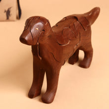 Load image into Gallery viewer, wooden-puzzle-dog