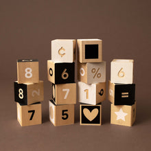 Load image into Gallery viewer, wooden-baby-block-set-black-and-white-with-numbers-and-symbols