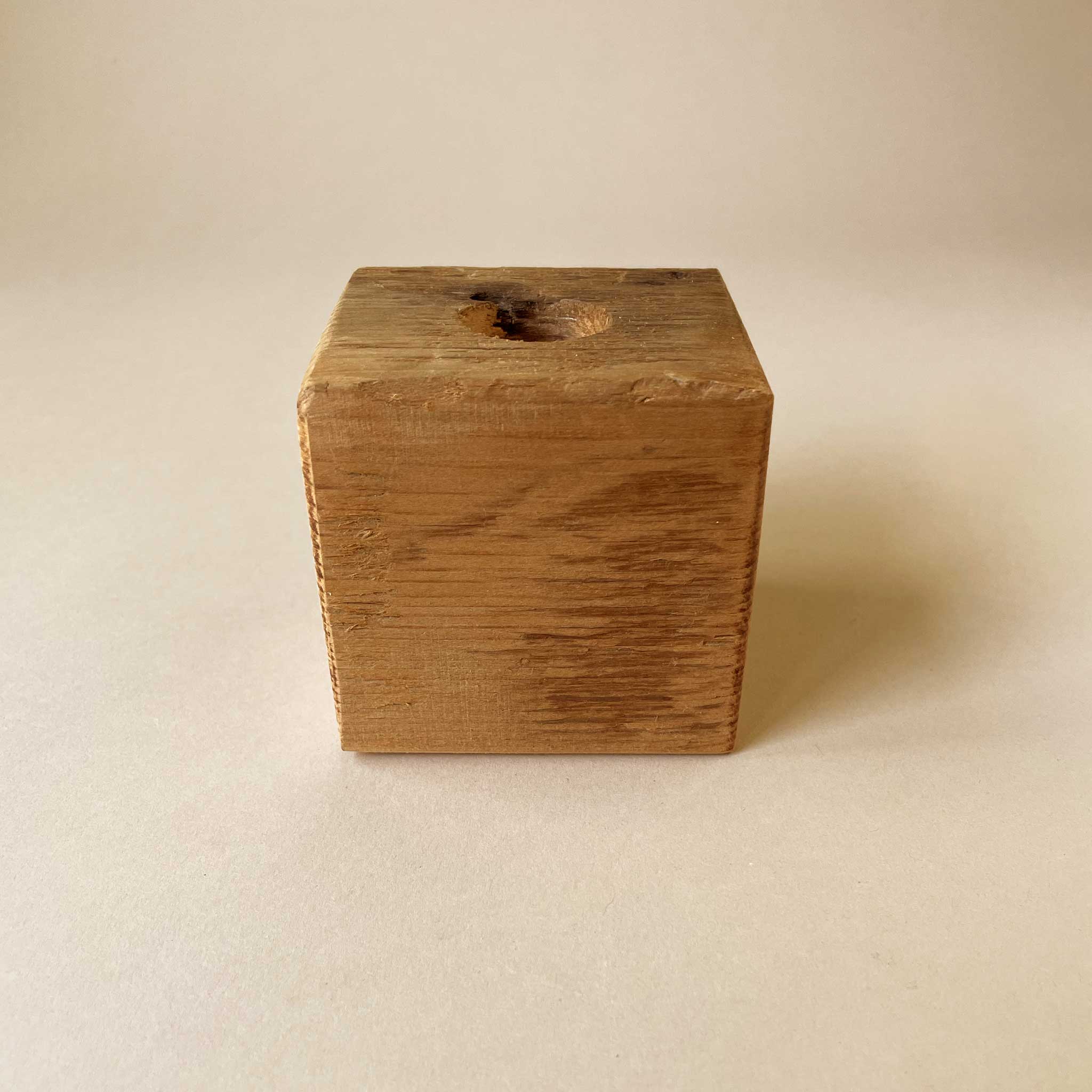 Wooden Block Terrarium Holder | Single - Home Accessories - pucciManuli