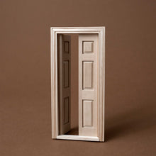 Load image into Gallery viewer, Wooden Fairy Door | Traditional 6-Panel Split - Dolls &amp; Doll Accessories - pucciManuli