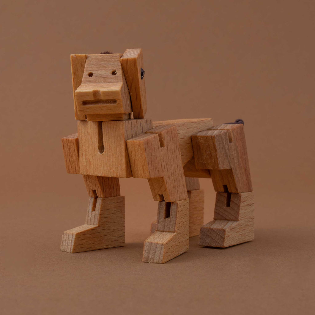 natural-wood-tone-milo-dog-cubebot-in-standing-position