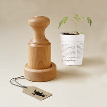 Load image into Gallery viewer, Wooden Paper Pot Press - Outdoor - pucciManuli