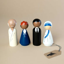 Load image into Gallery viewer, wooden-peg-doll-set-peace-makers