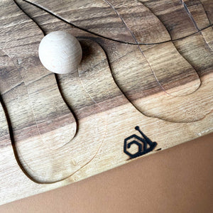 close-up-detail-of-wooden-cooperative-game-path