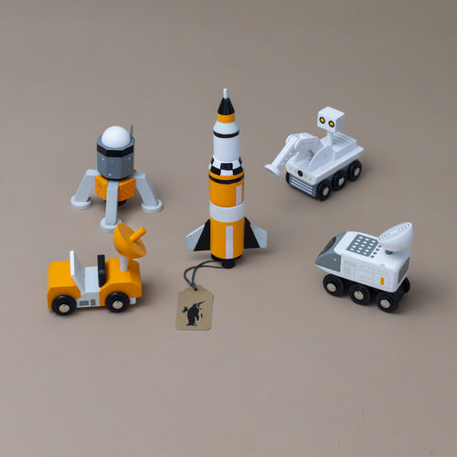 Wooden Space Voyager Play Set