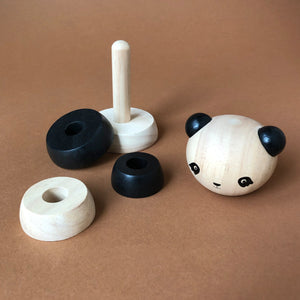 wooden-stacker-panda-soft-wood-toy-with-two-tone-color-wood-and-a-bear-head-top-disasembled