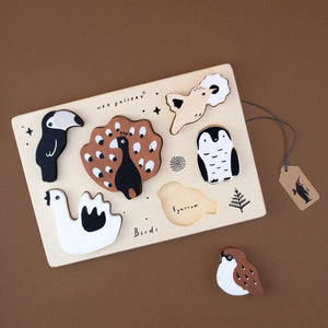 Wooden Tray Puzzle | Feathered Friends