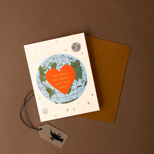 You Make The World Better Greeting Card - Greeting Cards - pucciManuli