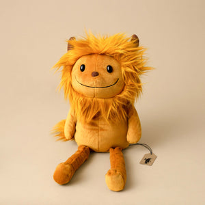zeke-monster-stuffed-animal-golden-fur-and-mane-with-small-horns