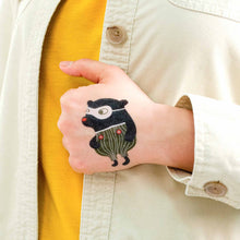 Load image into Gallery viewer, Zoo Crew Temporary Tattoo Set - Accessories - pucciManuliclose-up-of-raccoon-zoo-crew-tattoo-on-light-skinned-model